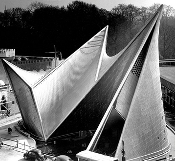 Le Corbusier’s Philips Pavilion from the 1958 World’s Fair in Brussels – Le Corbusier: The Art of Architecture